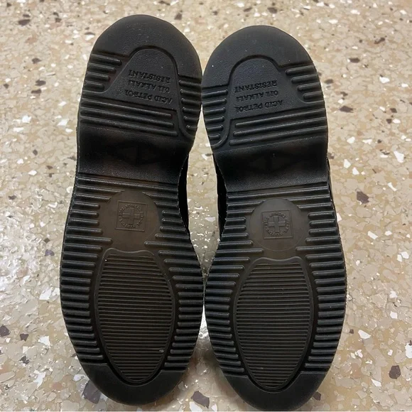 DR. MARTENS Women’s Kensington FLORA Croc Print Chelsea Ankle Boot Black Sz 9 - Picture 8 of 8